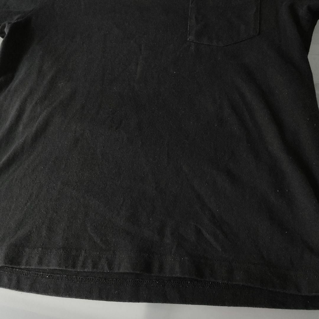 MUJI (無印良品)(ムジルシリョウヒン)の良品計画 無印良品 Tシャツ 　半袖カットソー黒　S メンズのトップス(Tシャツ/カットソー(半袖/袖なし))の商品写真