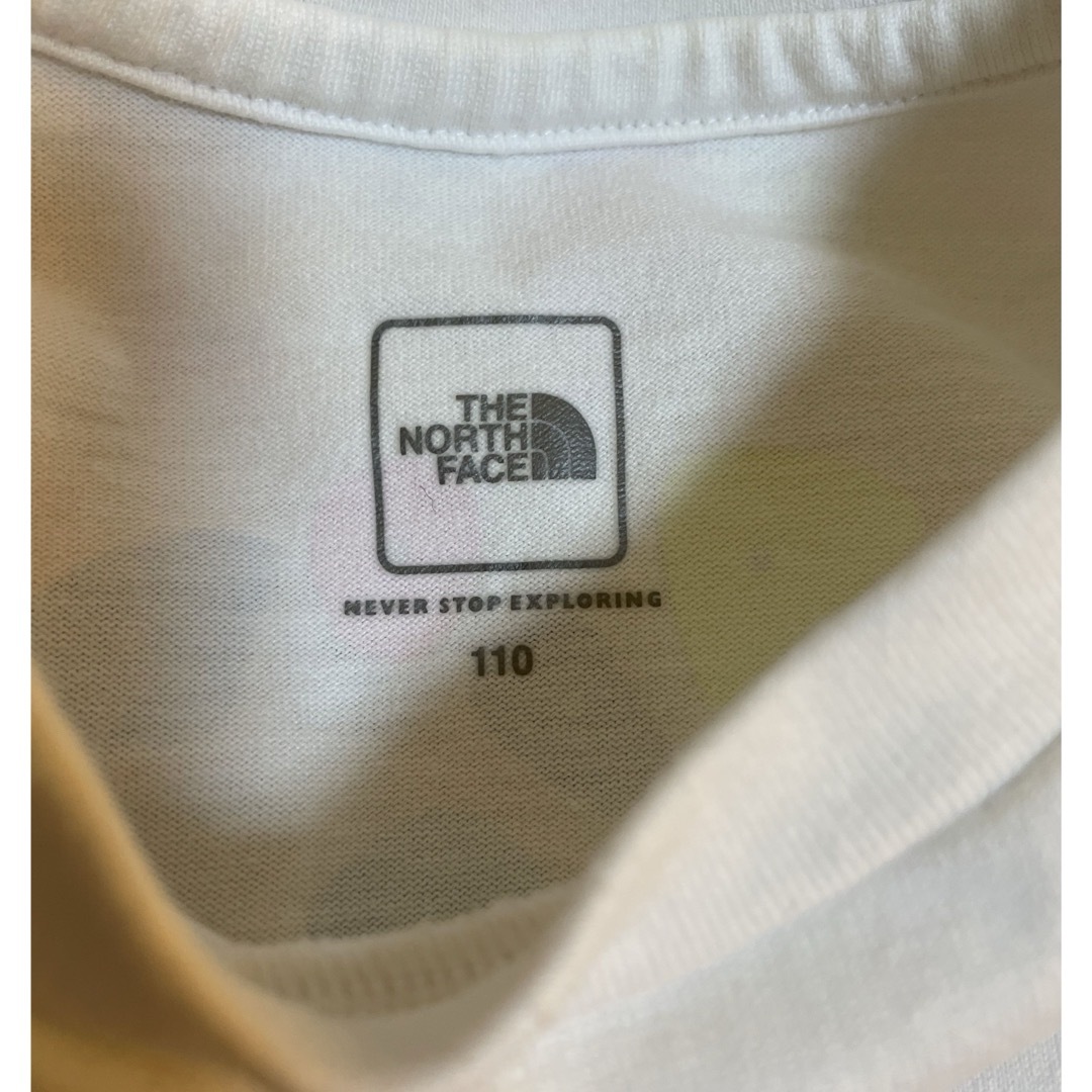 THE NORTH FACE(ザノースフェイス)のTHE NORTH FACE  Tシャツ　110 キッズ/ベビー/マタニティのキッズ服女の子用(90cm~)(Tシャツ/カットソー)の商品写真