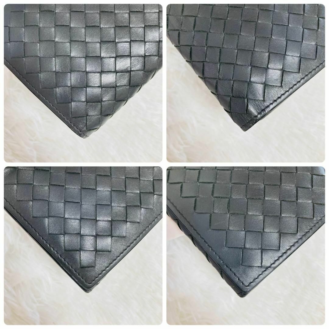 Bottega Veneta(ボッテガヴェネタ)の【希少・美品】ボッテガヴェネタ　長財布　イントレチャート　小銭入れ　レザー メンズのファッション小物(長財布)の商品写真