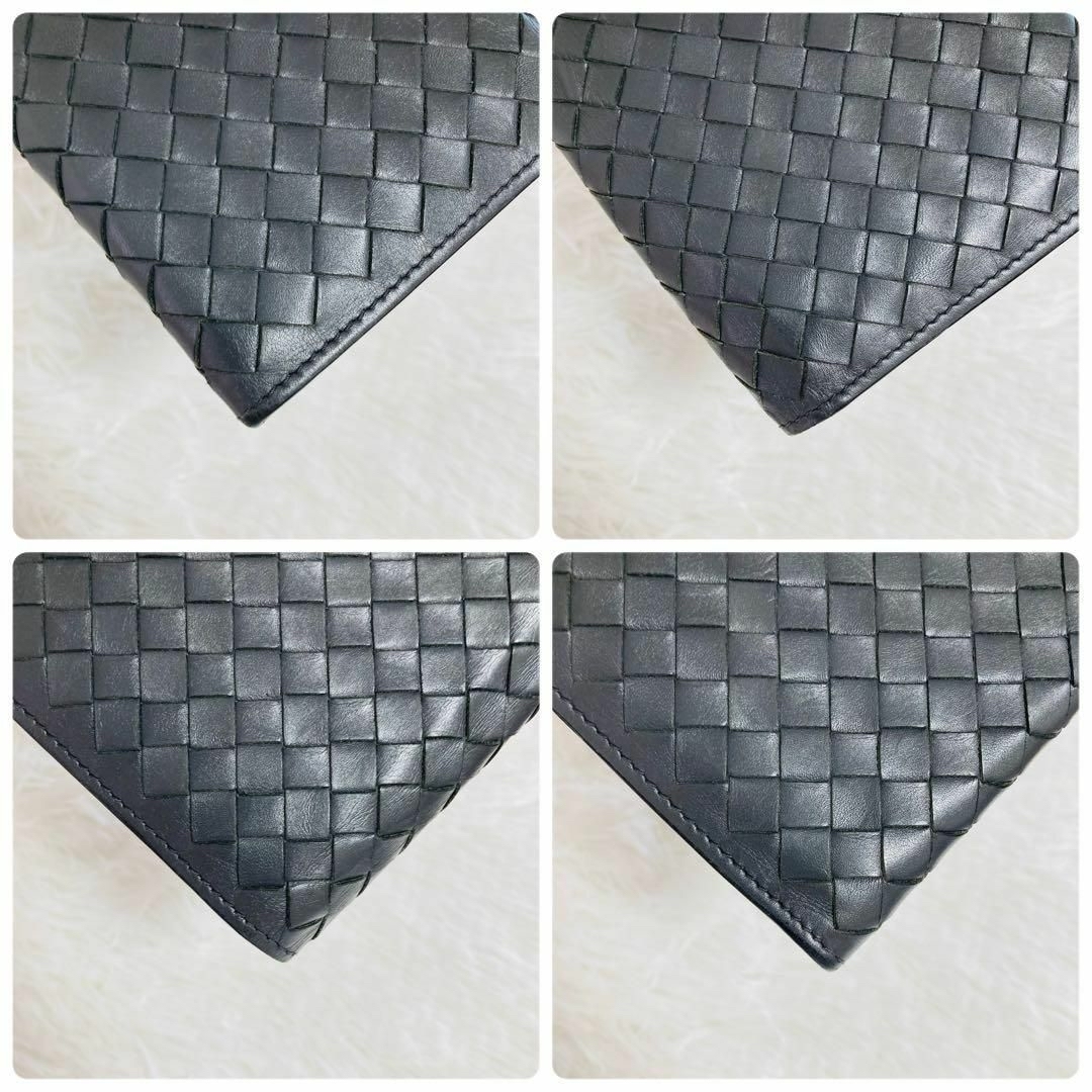 Bottega Veneta(ボッテガヴェネタ)の【希少・美品】ボッテガヴェネタ　長財布　イントレチャート　小銭入れ　レザー メンズのファッション小物(長財布)の商品写真