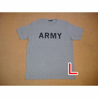 半袖Ｔシャツ◎ＡＲＭＹ◎グレー◎Ｌサイズ(Tシャツ/カットソー(半袖/袖なし))