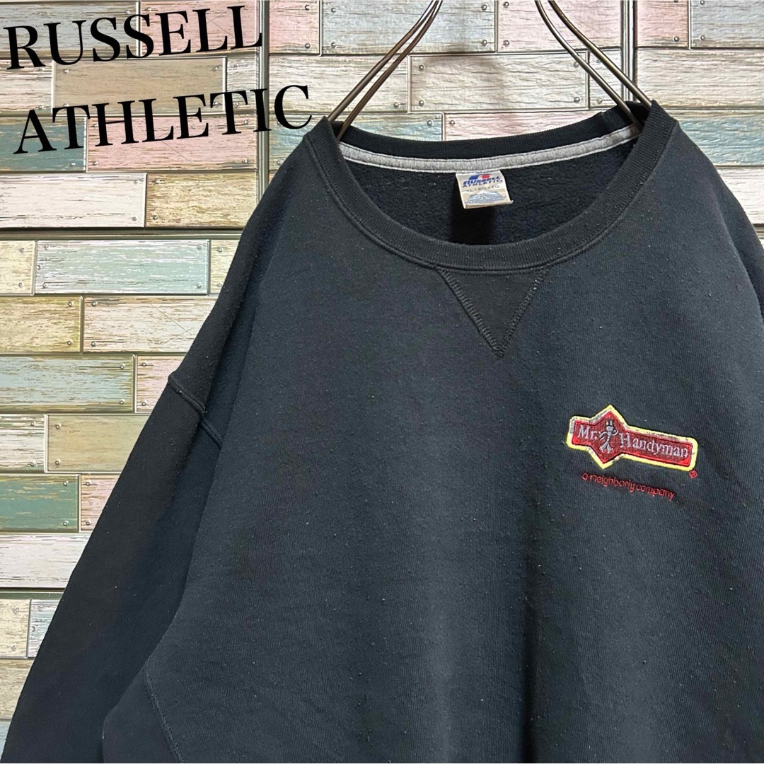 Russell Athletic(ラッセルアスレティック)のラッセルアスレティック　スウェット　トレーナー　刺繍デザイン メンズのトップス(スウェット)の商品写真