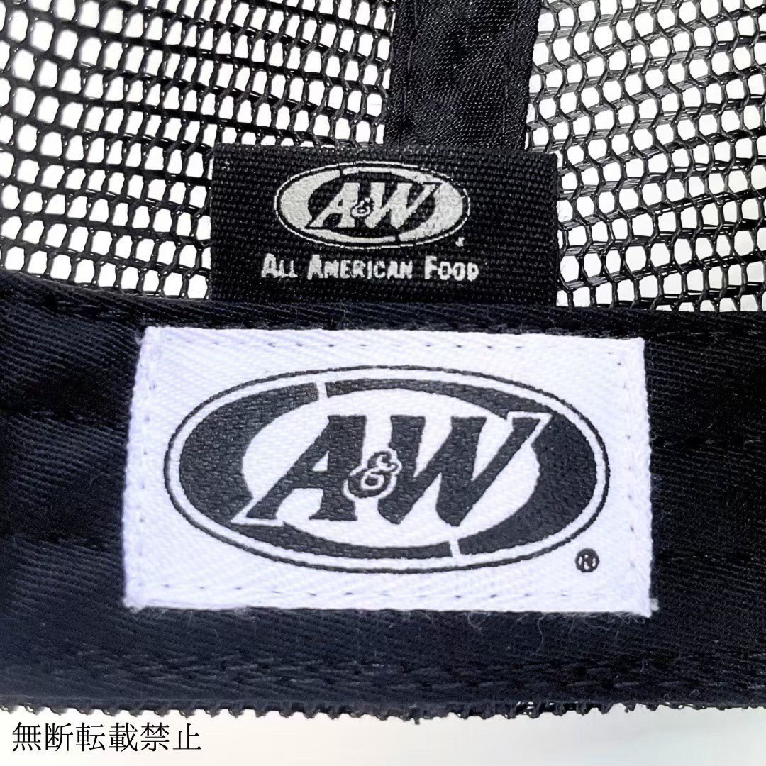 【ブラック】新品 A＆W 沖縄 メッシュ ロゴ キャップ 正規品 帽子 芸能人 メンズの帽子(キャップ)の商品写真