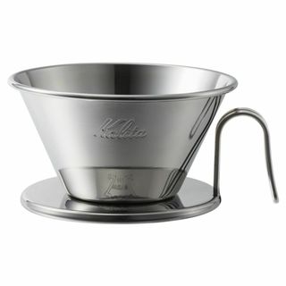 カリタ(Kalita) コーヒー ドリッパー ウェーブシリーズ ステンレス製 2(容器)