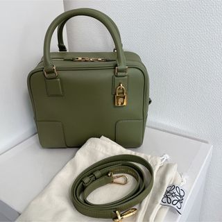 ロエベ(LOEWE)のロエベ　アマソナ19 アボカドグリーン(ショルダーバッグ)