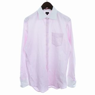 ポールスミス(Paul Smith)のポールスミス 美品 シャツ ブラウス 長袖 ストライプ ピンク L ■SM1(シャツ)