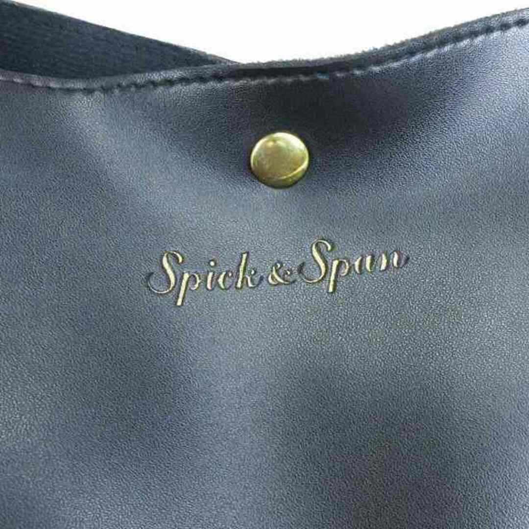 Spick & Span(スピックアンドスパン)のスピック&スパン 19AW アウトポケットショルダーバッグ ブラック ■SM1 レディースのバッグ(ショルダーバッグ)の商品写真