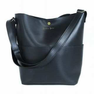 スピックアンドスパン(Spick & Span)のスピック&スパン 19AW アウトポケットショルダーバッグ ブラック ■SM1(ショルダーバッグ)