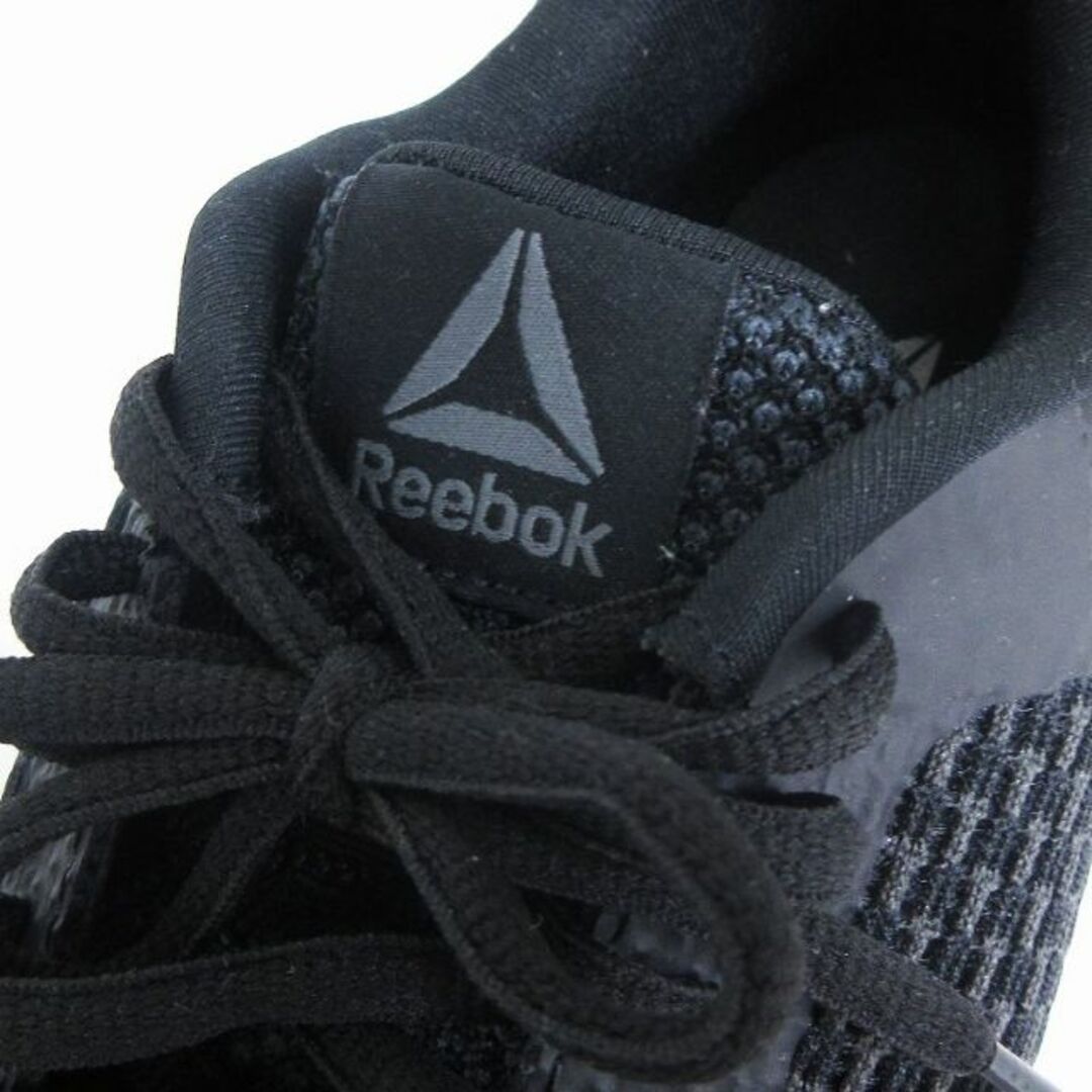 Reebok(リーボック)のリーボック Reebok スニーカー ローカット メッシュ ロゴ 黒 23cm レディースの靴/シューズ(スニーカー)の商品写真