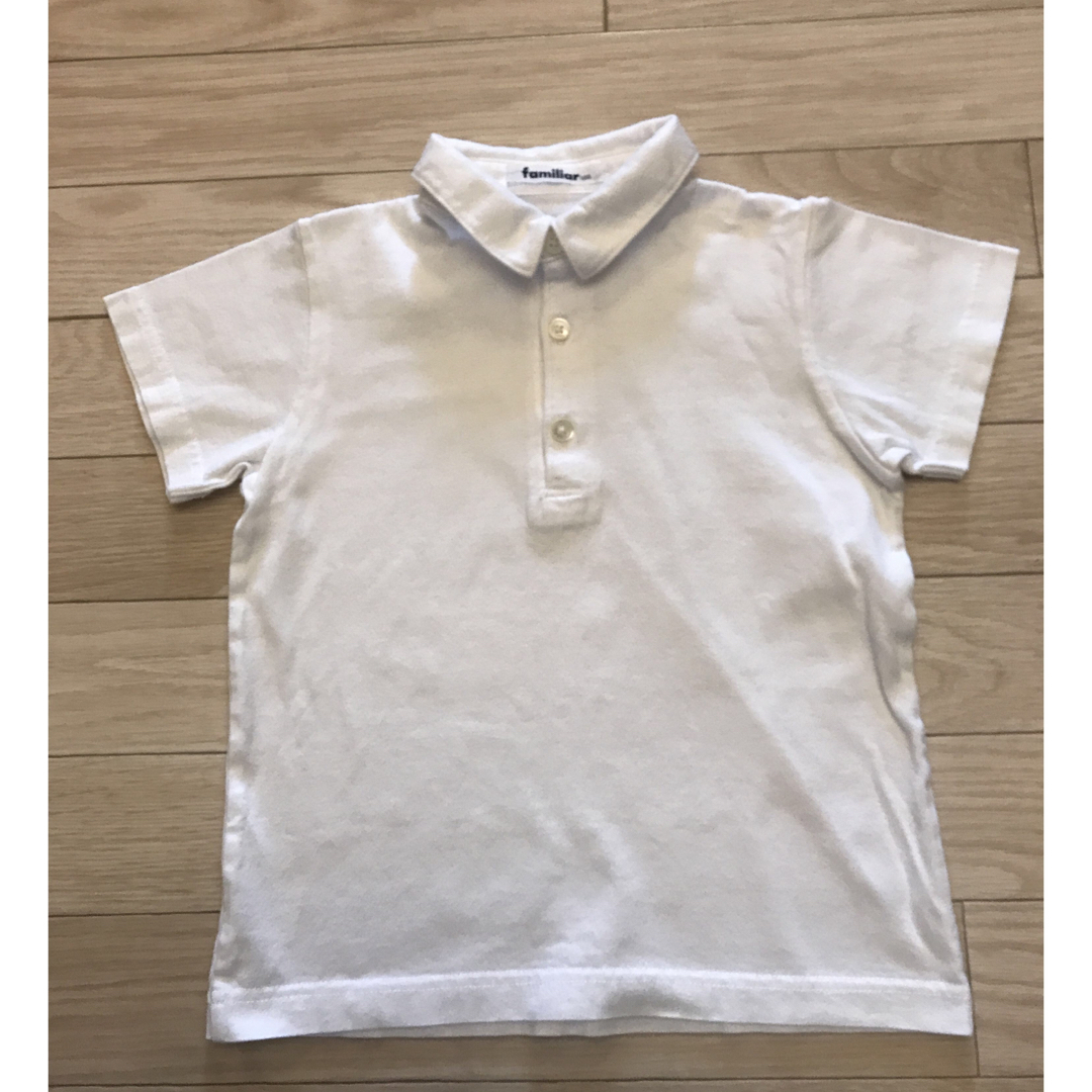 familiar(ファミリア)のファミリア　半袖シャツ　120センチ キッズ/ベビー/マタニティのキッズ服男の子用(90cm~)(Tシャツ/カットソー)の商品写真