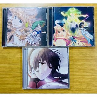 マクロスF TV版 & 劇場版 サントラ CD アルバム 3枚セット