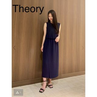 セオリー(theory)の試着のみ☆theory Classic CrepeTank Layer DR A(ロングワンピース/マキシワンピース)