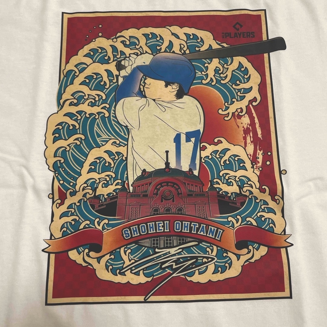 MLB(メジャーリーグベースボール)のL.A Dodgers MLB 大谷 限定Tシャツ "TOKYO STATON" スポーツ/アウトドアの野球(記念品/関連グッズ)の商品写真