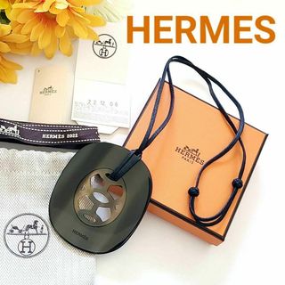 エルメス(Hermes)のエルメス☆★リフトGM☆バッファローホーン☆ブラック☆ネックレス(ネックレス)