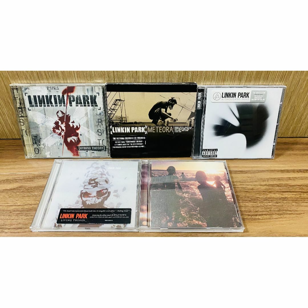 LINKIN PARK CD アルバム 5枚セット エンタメ/ホビーのCD(ポップス/ロック(洋楽))の商品写真