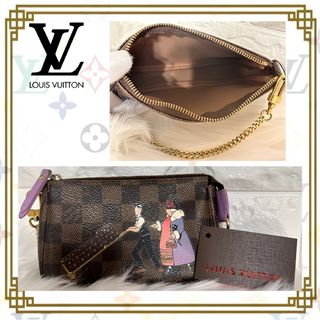 ルイヴィトン(LOUIS VUITTON)の希少品 ルイヴィトン ダミエ ミニポシェット アクセソワール ポーチ ミニ(ポーチ)