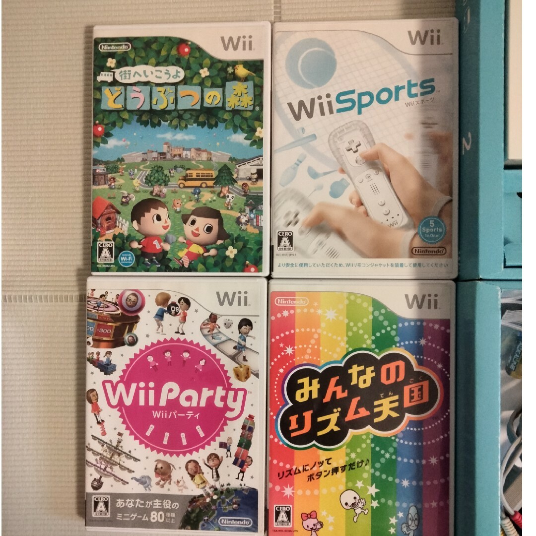 任天堂(ニンテンドウ)のNintendo Wii RVL-S-WAAG エンタメ/ホビーのゲームソフト/ゲーム機本体(家庭用ゲーム機本体)の商品写真