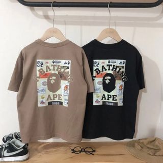 購入前必ず質問ください フォローで2点〜100円引 韓国子供服 Tシャツ