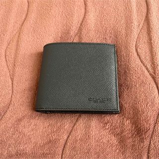 コーチ(COACH)のCOACH 折り財布 新品 ネイビー 新作カラー 限定品 レザー メンズ(折り財布)