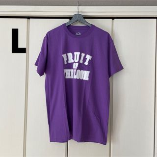 【FRUIT OF THE LOOM】カレッジロゴTEE