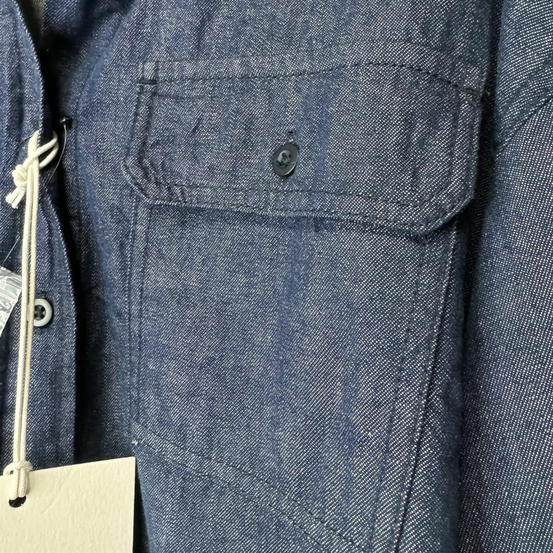 23区(ニジュウサンク)の極美品✨ 23区DENIM　デニムシャツ　サイズ32　XS、Sサイズ レディースのジャケット/アウター(Gジャン/デニムジャケット)の商品写真