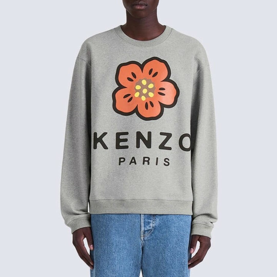 KENZO(ケンゾー)のKENZO トレーナー グレー ※ご購入希望の方はコメントをお願いいたします メンズのトップス(スウェット)の商品写真