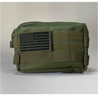 【グリーン】タクティカルポーチ　ミリタリーポーチ　モールシステム　molle(その他)