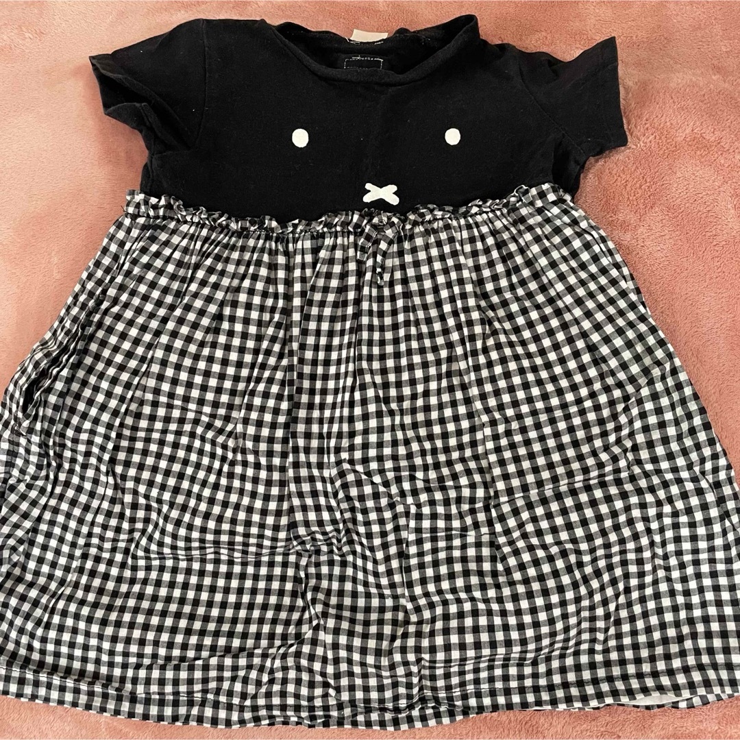 petit main(プティマイン)のpetit main 100 ワンピース ミッフィー キッズ/ベビー/マタニティのキッズ服女の子用(90cm~)(ワンピース)の商品写真