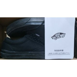 ヴァンズ(VANS)のVANS 黒スニーカー ローカット(スニーカー)