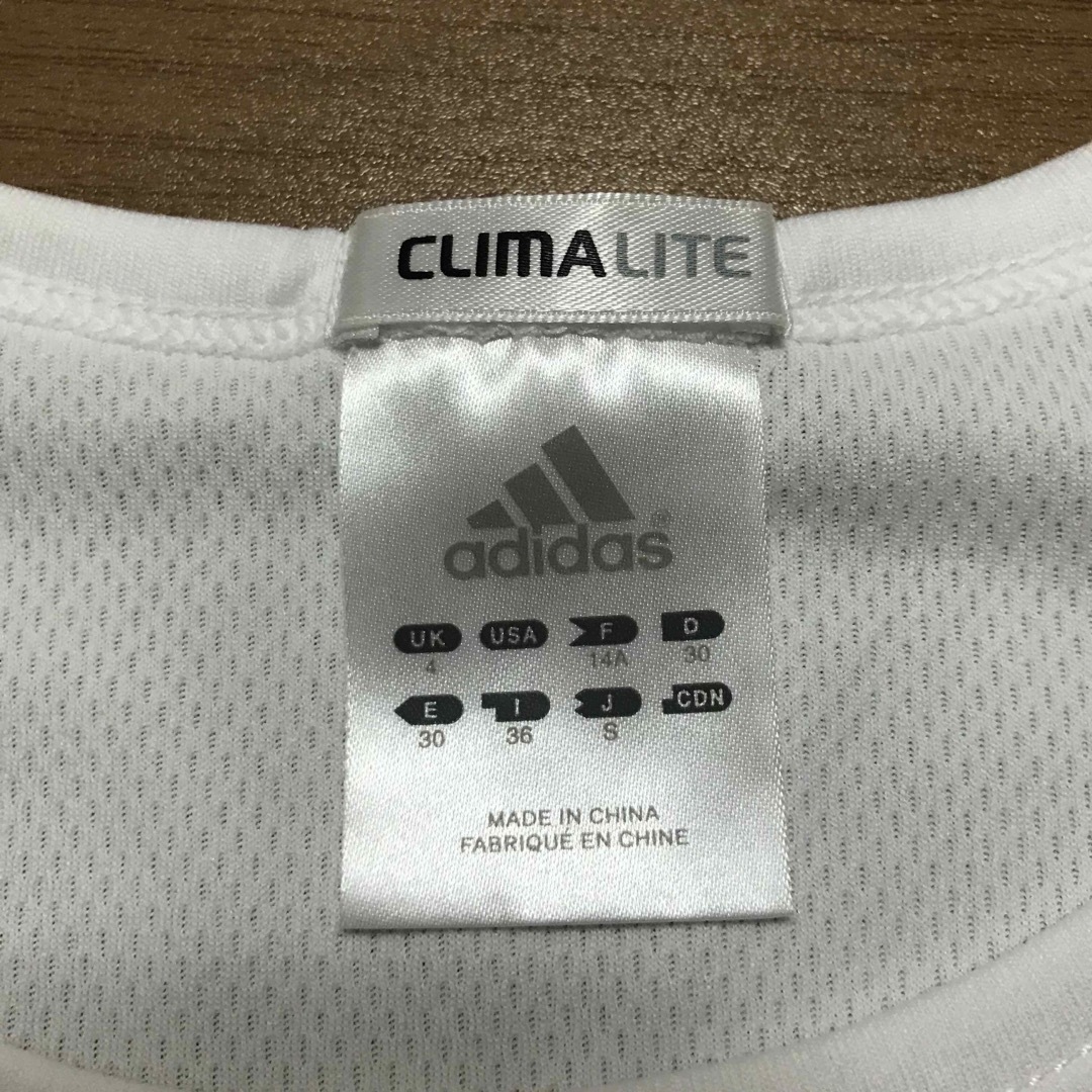 adidas(アディダス)のアディダス  レディース  半袖Tシャツ スポーツウェア(Ｓ) レディースのトップス(Tシャツ(半袖/袖なし))の商品写真