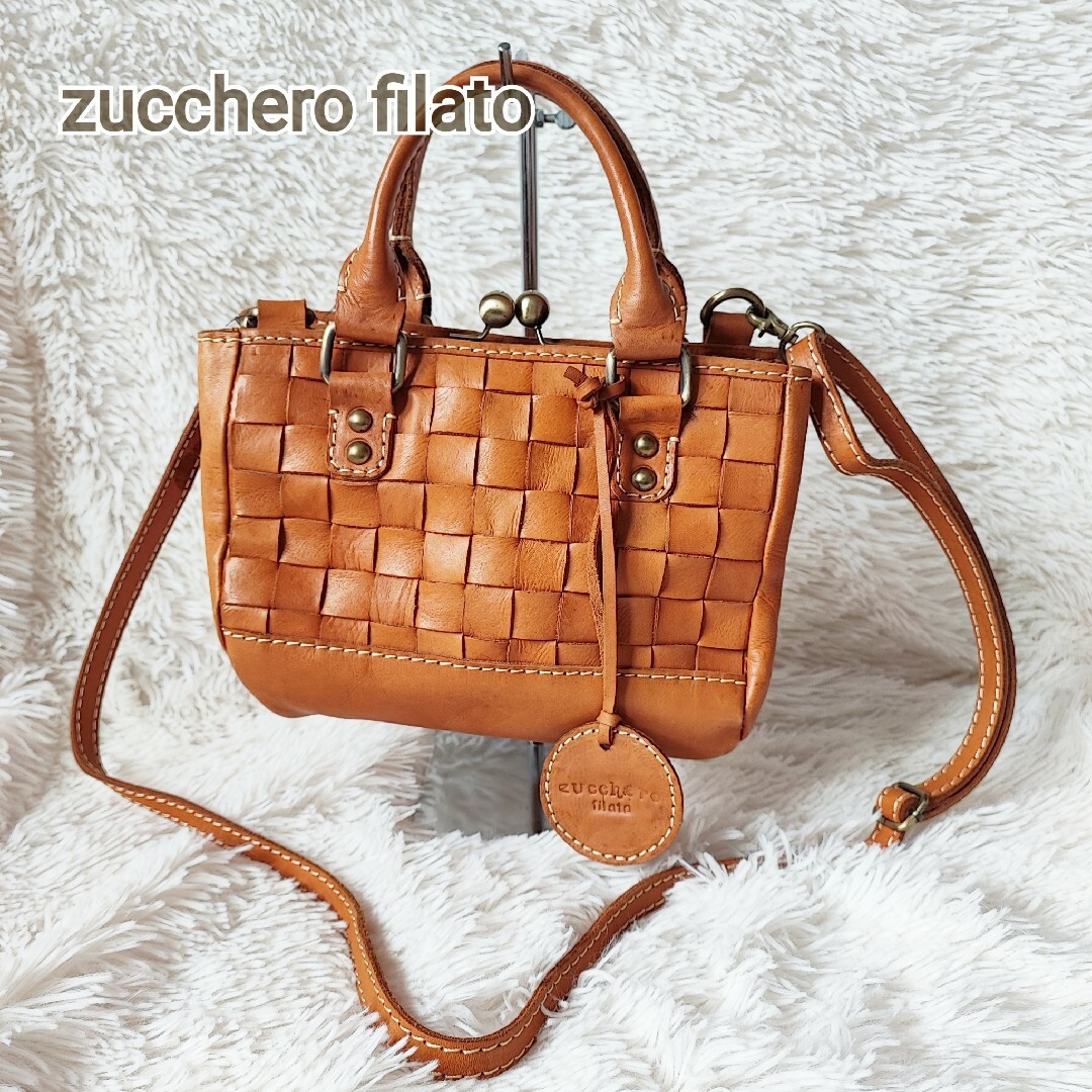 Zucchero filato(ズッケロフィラート)のzucchero filato 2wayバッグ ショルダーバッグ がま口 レディースのバッグ(ショルダーバッグ)の商品写真