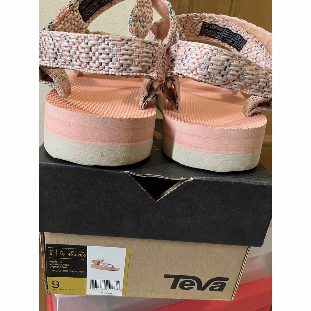 Teva(テバ)のTeva スポーツサンダル　ピンク　26.0cm レディースの靴/シューズ(サンダル)の商品写真