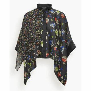 sacai - 入手困難★sacaiサカイ新品★完売花柄フローラルブラウス黒