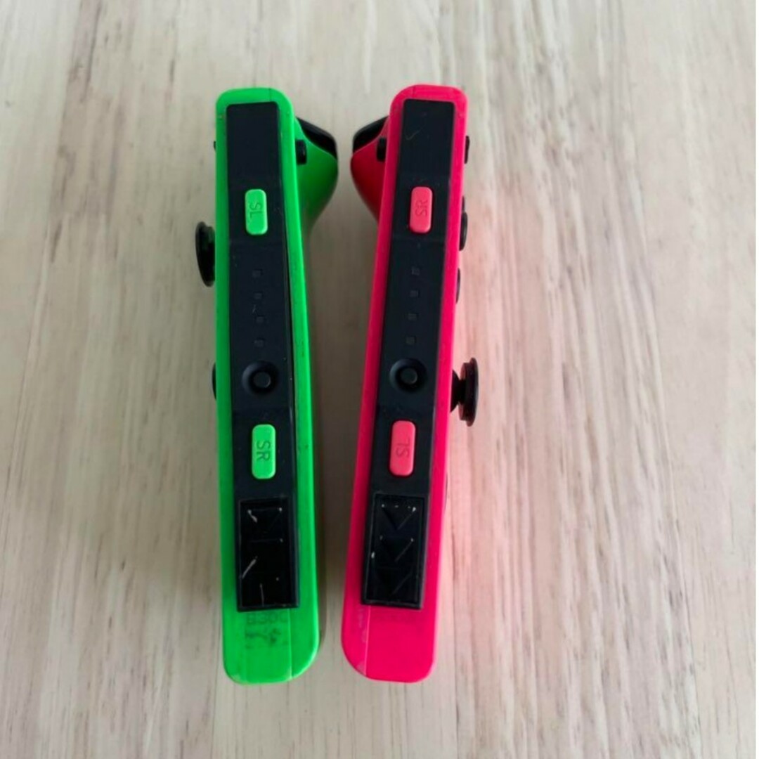 Nintendo Switch(ニンテンドースイッチ)のNintendo JOY-CON (L)/(R) ネオングリーン エンタメ/ホビーのゲームソフト/ゲーム機本体(家庭用ゲーム機本体)の商品写真