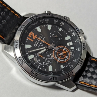 セイコー(SEIKO)のSEIKO SSB135P1 メンズ腕時計 海外モデル スポーツクロノグラフ(腕時計(アナログ))