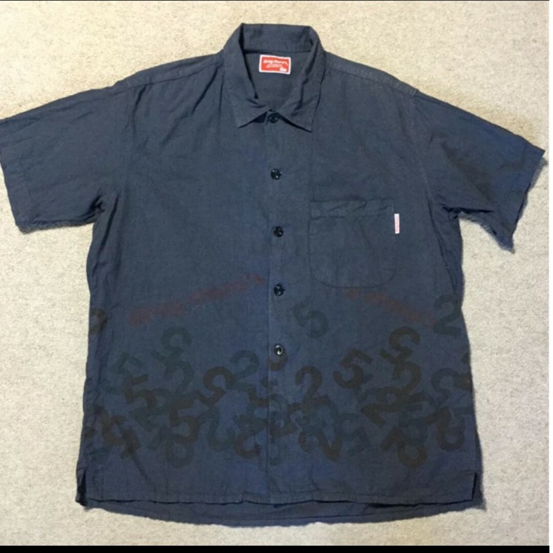 drug store's(ドラッグストアーズ)の1990年代ドラッグストアーズシャツ綿50％麻50% メンズのトップス(シャツ)の商品写真