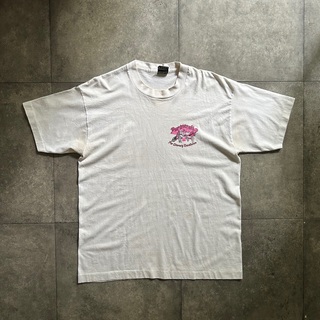 フルーツオブザルーム(FRUIT OF THE LOOM)の90s フルーツオブザルーム tシャツ USA製 L ホワイト 企業モノ(Tシャツ/カットソー(半袖/袖なし))