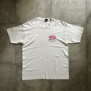 FRUIT OF THE LOOM - 90s フルーツオブザルーム tシャツ USA製 L ホワイト 企業モノ