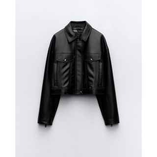 ザラ(ZARA)のzaraレザーアウター(ライダースジャケット)