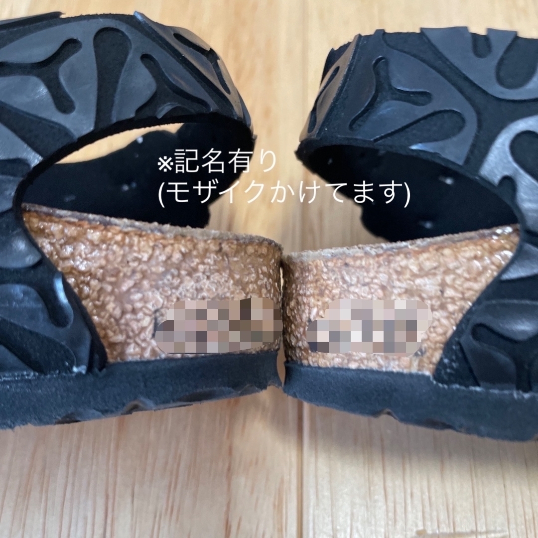 BIRKENSTOCK(ビルケンシュトック)のビルケンシュトック   キッズ　サンダル　サイズ16.5cm  ブラック　ベルト キッズ/ベビー/マタニティのキッズ靴/シューズ(15cm~)(サンダル)の商品写真