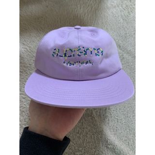 シュプリーム(Supreme)のsupreme キャップ　ラベンダー　パープル(その他)