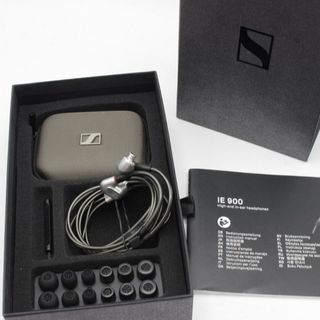 ゼンハイザー(SENNHEISER)の【美品】SENNHEISER IE 900 有線イヤホン ゼンハイザー イヤフォン 本体(ヘッドフォン/イヤフォン)