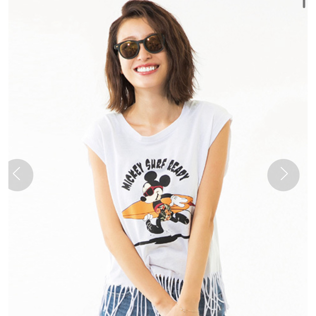 Avan Lily(アバンリリー)のAVAN LILY MickeyフリンジT/S メンズのトップス(Tシャツ/カットソー(半袖/袖なし))の商品写真