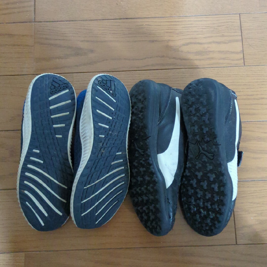 adidas(アディダス)のプーマ＆adidas　スニーカー キッズ/ベビー/マタニティのキッズ靴/シューズ(15cm~)(スニーカー)の商品写真