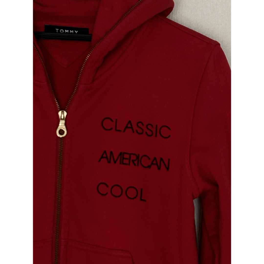 TOMMY(トミー)のTOMMYゴールドダブルジップパーカーCLASSIC AMERICAN COOL メンズのトップス(パーカー)の商品写真