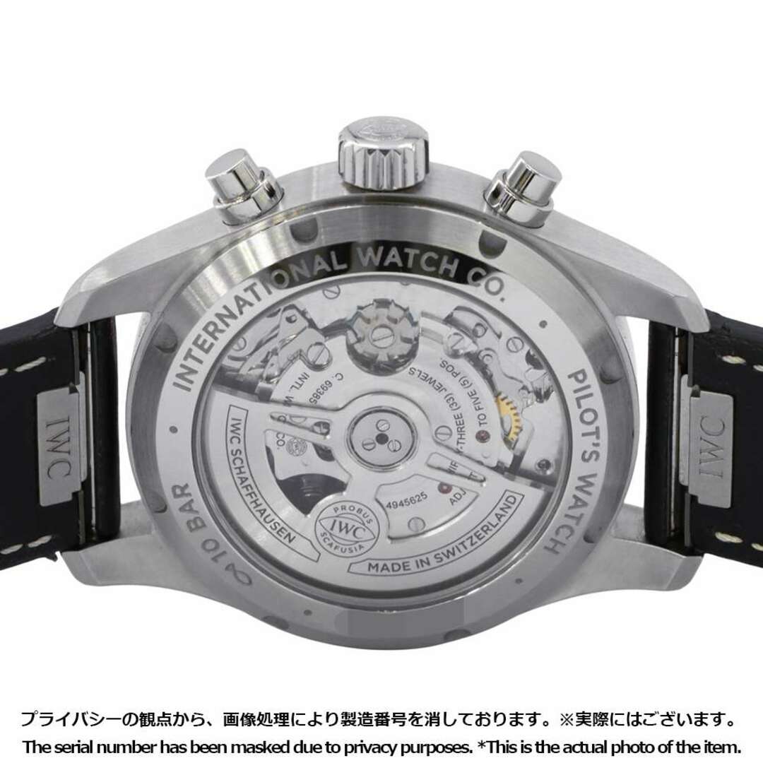 IWC(インターナショナルウォッチカンパニー)のIWC パイロットウォッチ クロノグラフ IW388101 IWC 腕時計 ブルー文字盤 メンズの時計(腕時計(アナログ))の商品写真