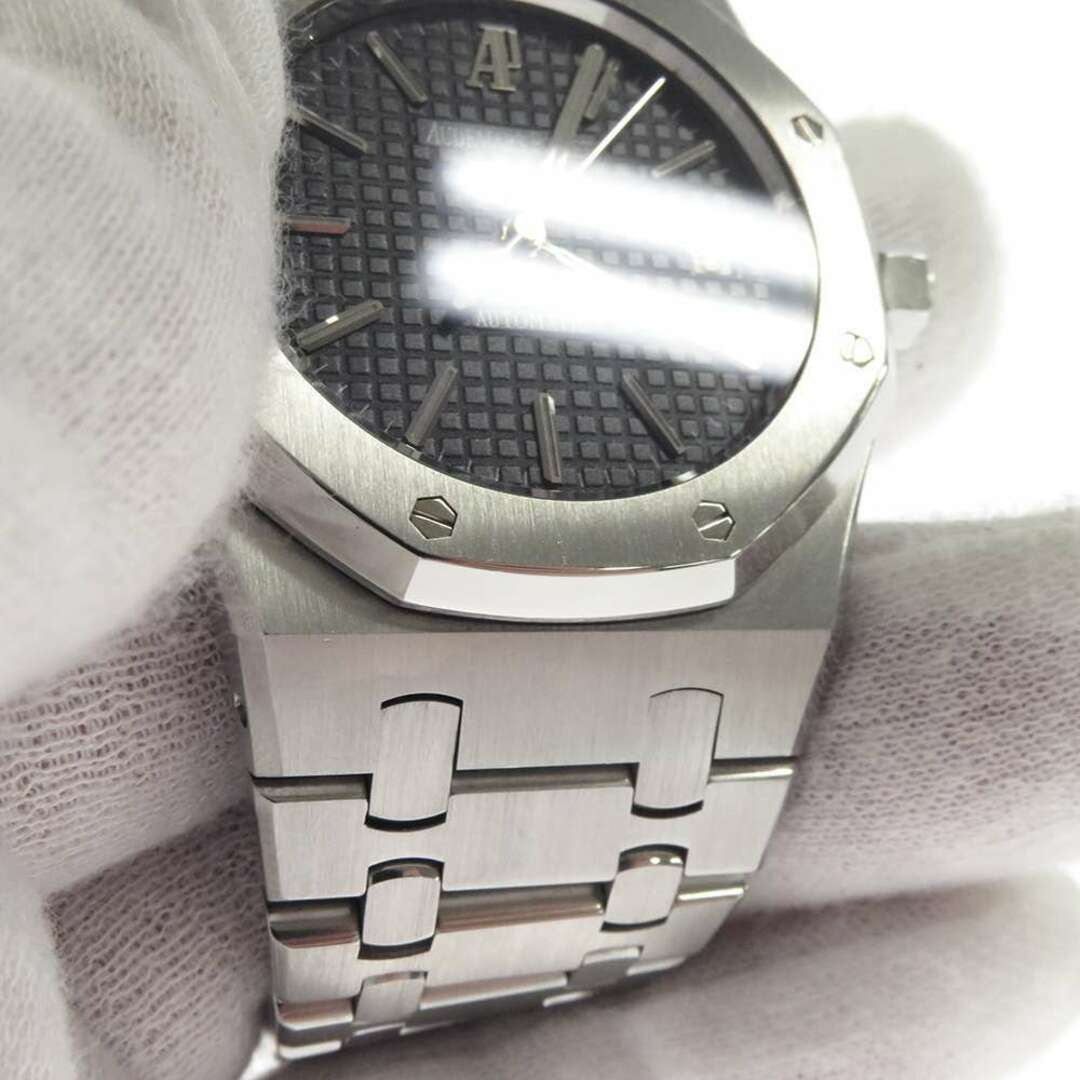 AUDEMARS PIGUET(オーデマピゲ)のオーデマピゲ ロイヤルオーク 15300ST.OO.1220ST.03 AUDEMARS PIGUET 腕時計 AP 黒文字盤 メンズの時計(腕時計(アナログ))の商品写真