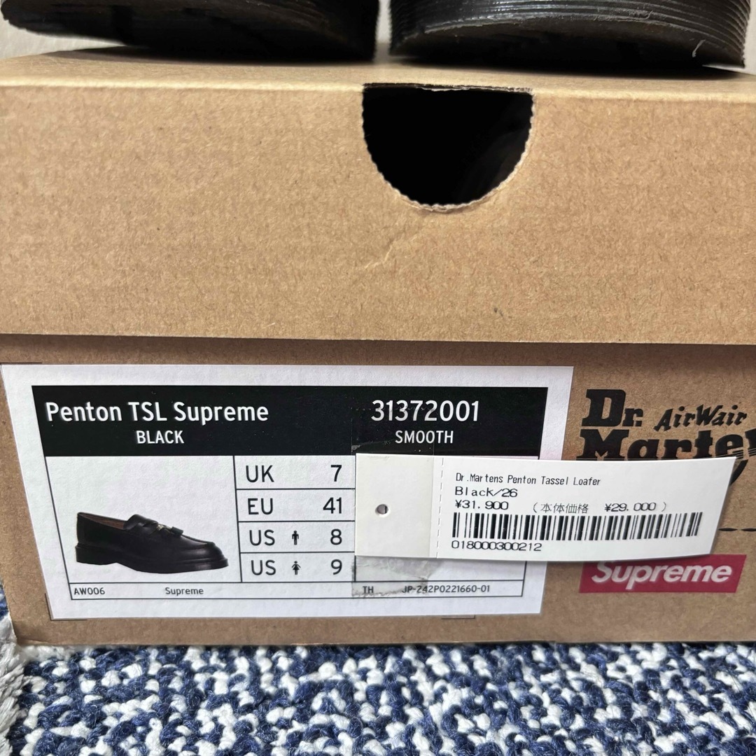 Supreme(シュプリーム)のsupreme dr.martens penton タッセル ローファー メンズの靴/シューズ(その他)の商品写真