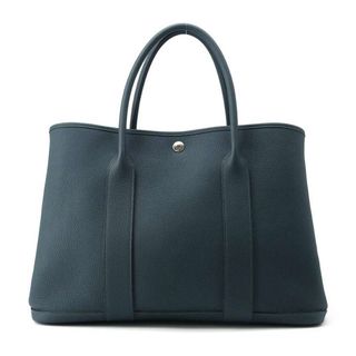 Hermes - エルメス トートバッグ ガーデンパーティPM ヴェールシプレ/シルバー金具 カントリー D刻印