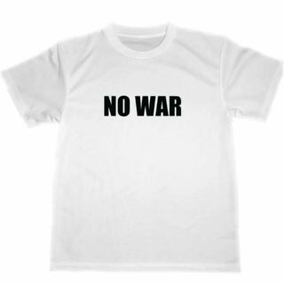 わけあり　新品　NO WAR　ドライ　Tシャツ　反核　反戦　グッズ　戦争反対　(Tシャツ/カットソー(半袖/袖なし))